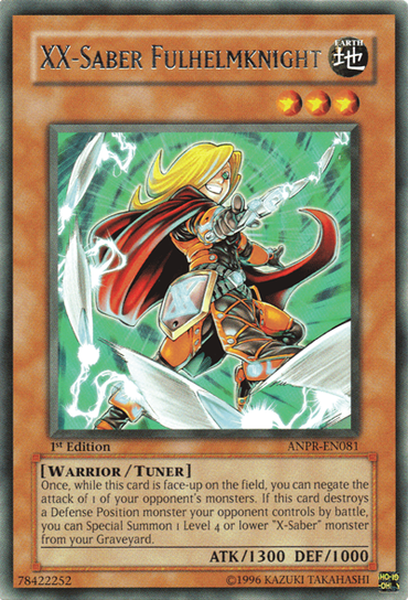 XX-Saber Fulhelmknight [ANPR-EN081] Rare 