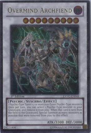 Overmind Archfiend [EXVC-EN044] Ultimate Rare 