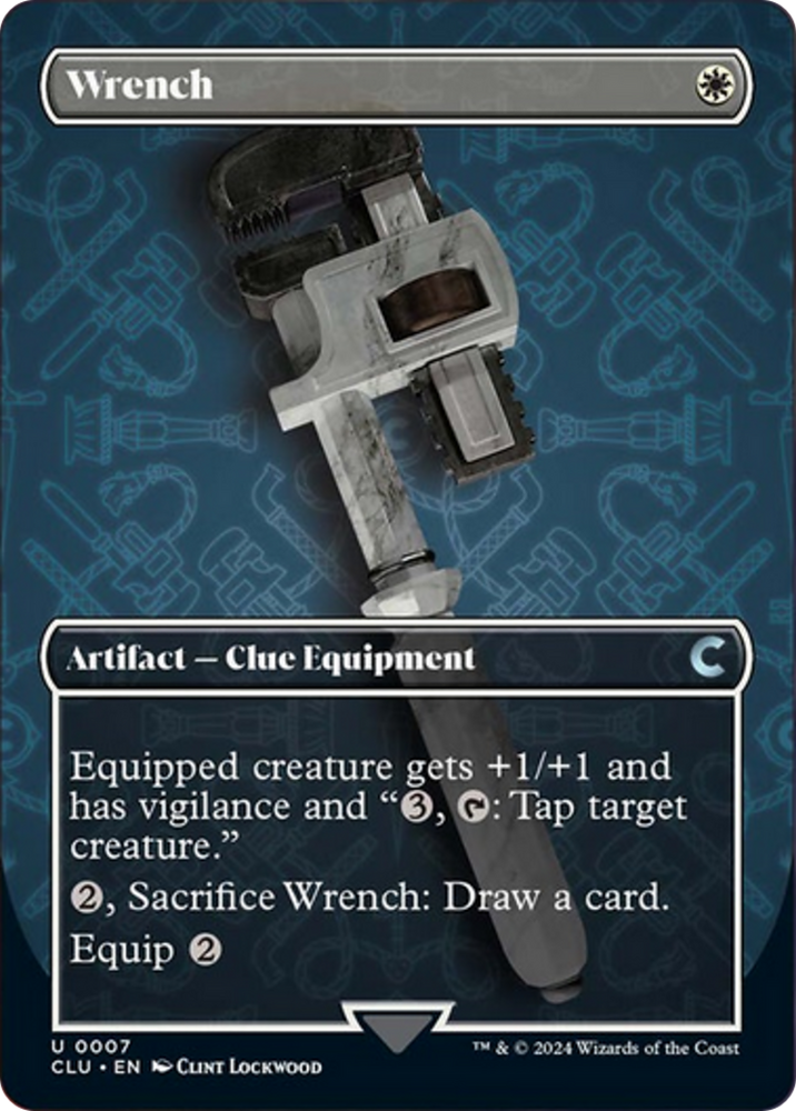 Wrench (Borderless) [Ravnica: Clue Edition] 