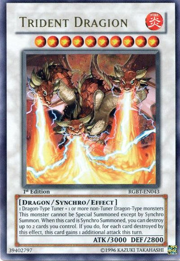 Trident Dragion [RGBT-EN043] Ultra Rare 