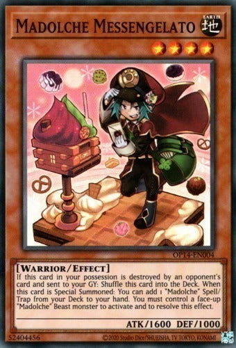 Madolche Messengelato [OP14-EN004] Super Rare 