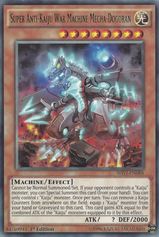 Super Anti-Kaiju War Machine Mecha-Dogoran [SHVI-EN088] Rare 