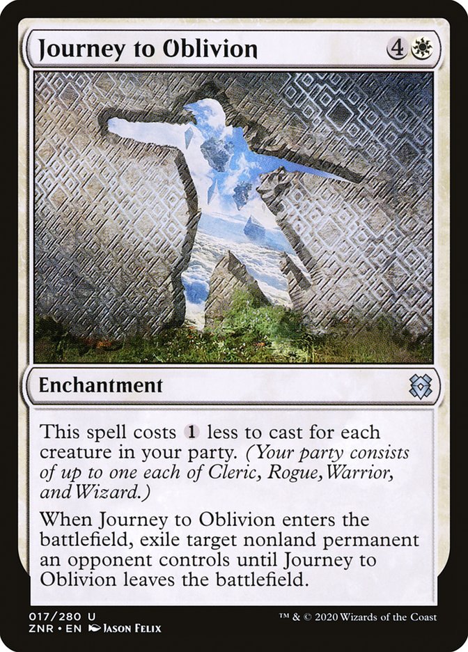 Journey to Oblivion [Zendikar Rising] 