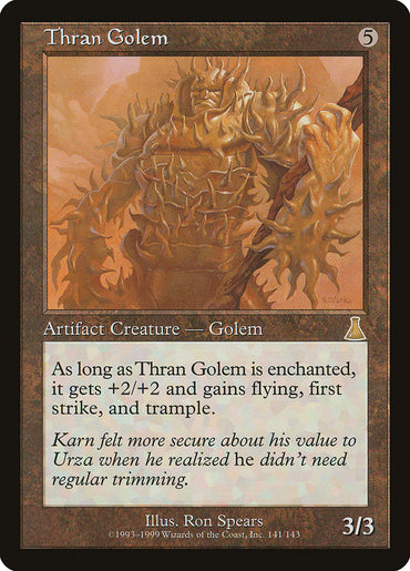 Thran Golem [Urza's Destiny] 