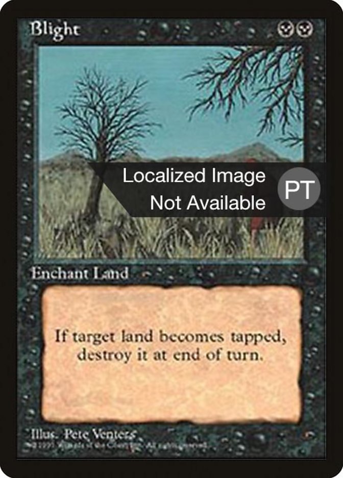 Blight [Fourth Edition (Foreign Black Border)] 