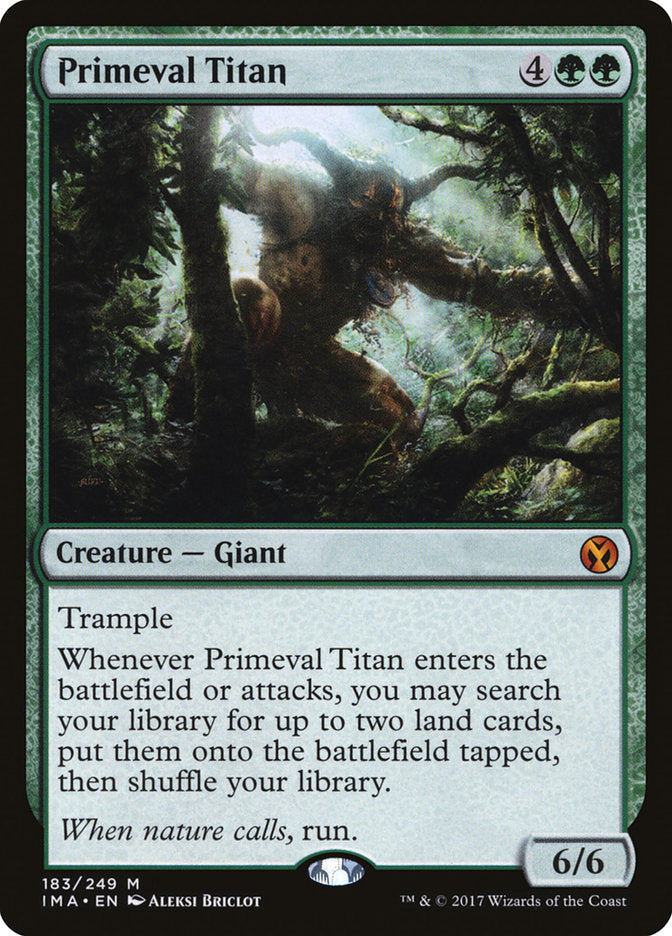 Primeval Titan [Iconic Masters] 