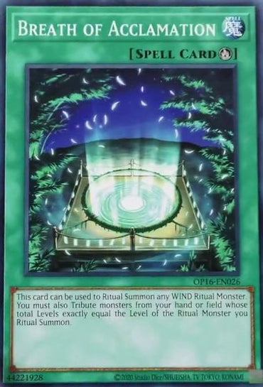 Breath of Acclamation [OP16-EN026] Common 