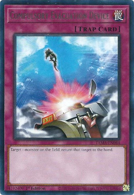 Compulsory Evacuation Device [TAMA-EN044] Rare 