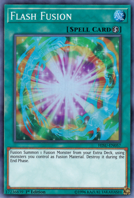 Flash Fusion [HISU-EN057] Super Rare 