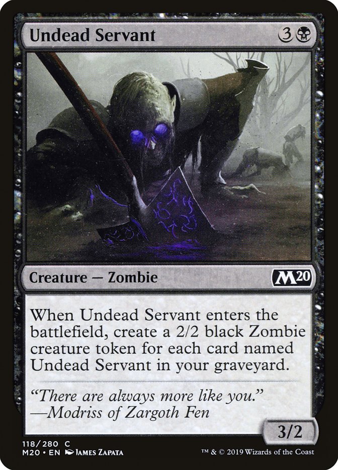 Undead Servant [Core Set 2020] 