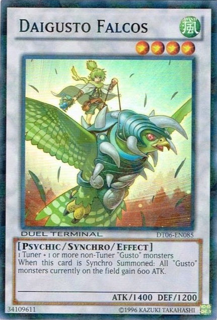 Daigusto Falcos [DT06-EN085] Super Rare 