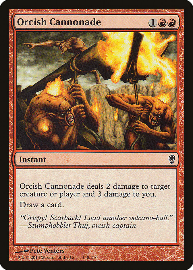 Orcish Cannonade [Conspiracy] 