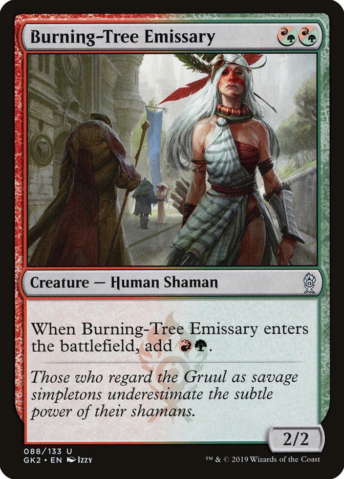 Burning-Tree Emissary [Ravnica Allegiance Guild Kit] 