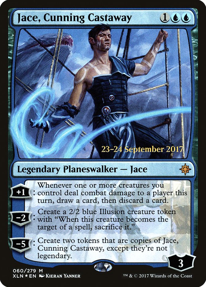 Jace, Cunning Castaway [Ixalan Prerelease Promos] 