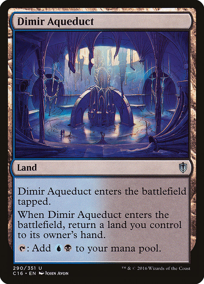 Dimir Aqueduct [Commander 2016] 