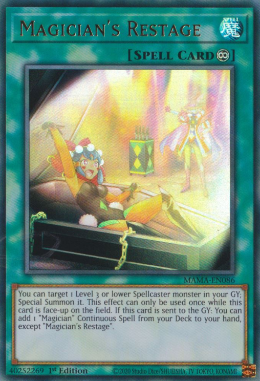 Magician's Restage [MAMA-EN086] Ultra Rare 