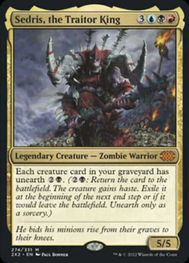 Sedris, the Traitor King [Double Masters 2022] 