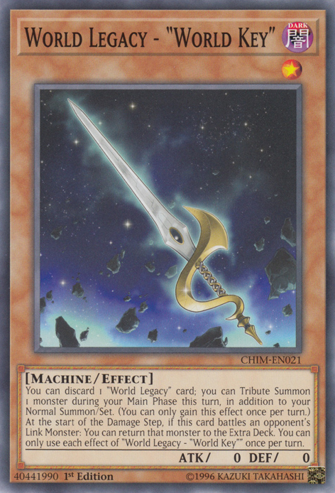 World Legacy - "World Key" [CHIM-EN021] Common 