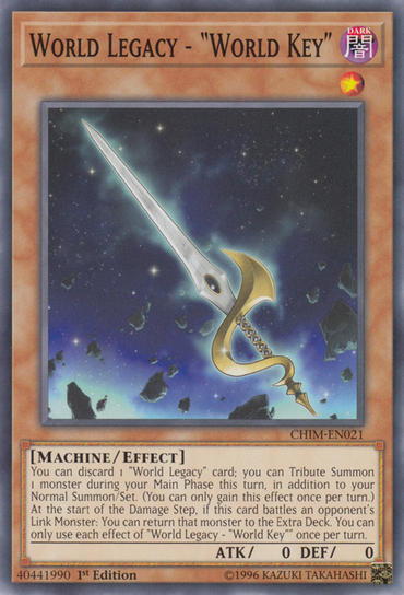 World Legacy - "World Key" [CHIM-EN021] Common 