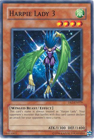 Harpie Lady 3 [DR3-EN079] Common 