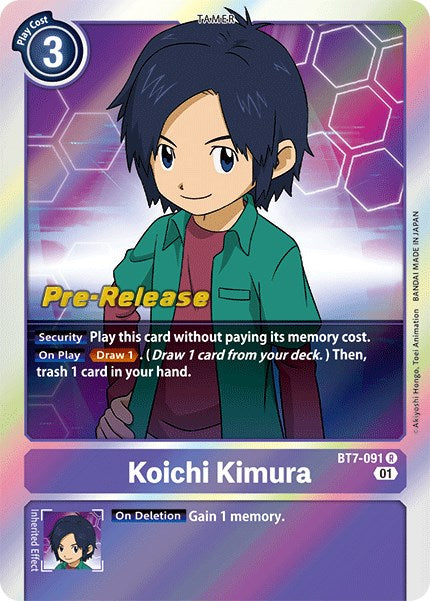 Koichi Kimura [BT7-091] [Next Adventure Pre-Release Cards] 