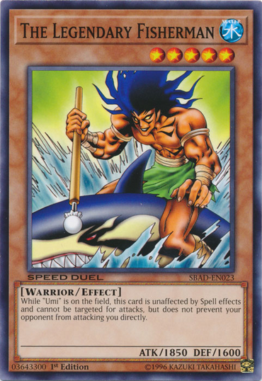 The Legendary Fisherman [SBAD-EN023] Common 