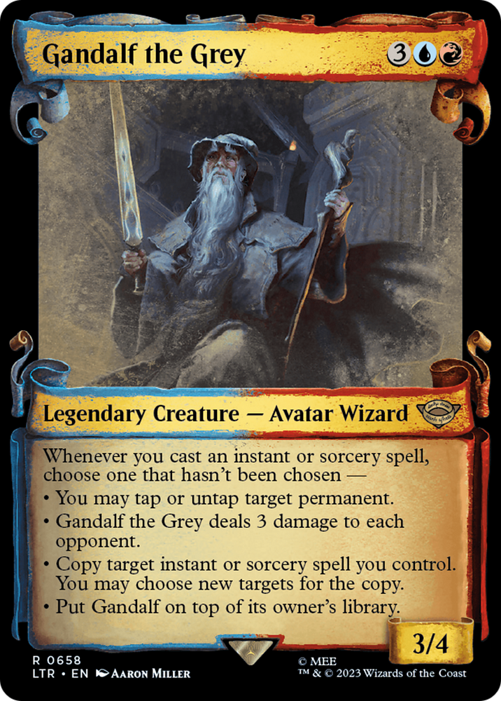 Gandalf the Gray [The Lord of the Rings: Tales of Middle-Earth Showcase Scrolls] 