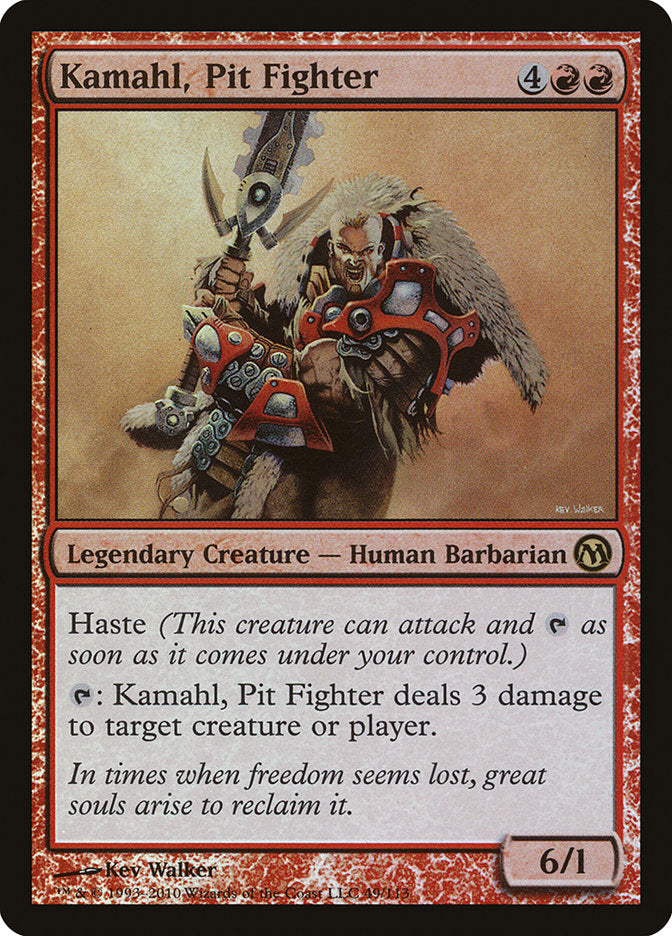 Kamahl, Pit Fighter [Duels of the Planeswalkers] 