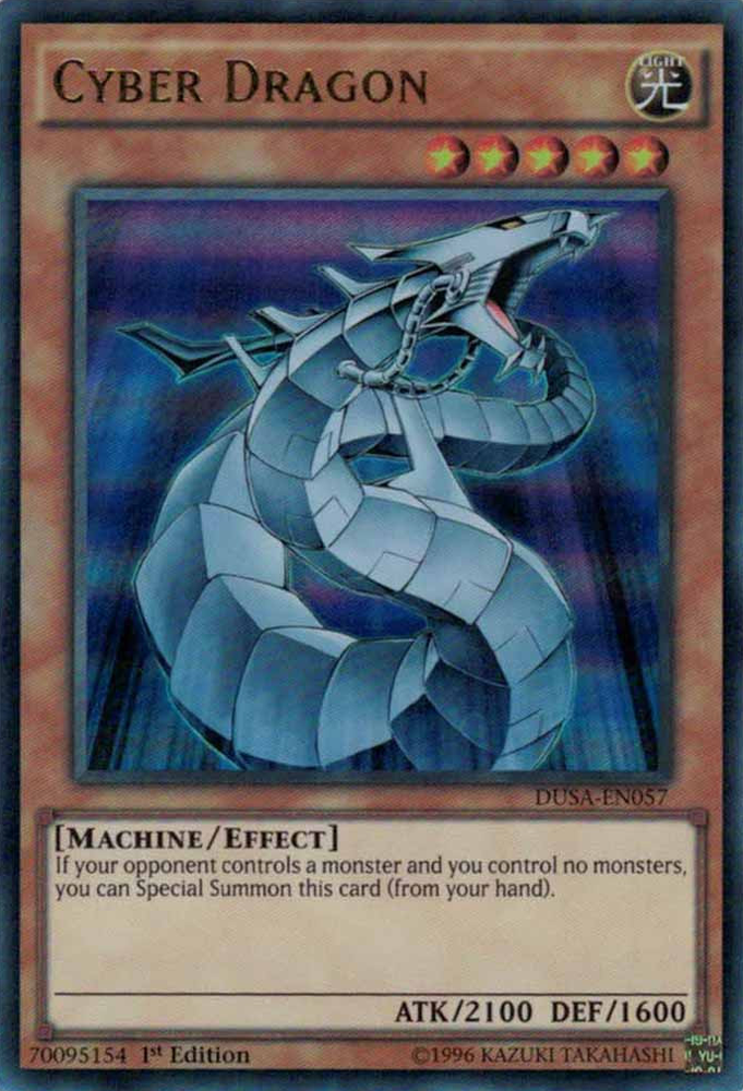 Cyber ​​Dragon [DUSA-EN057] Ultra Rare 