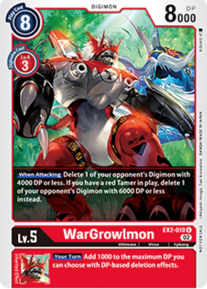 WarGrowlmon [EX2-010] (Tamer Party Vol. 6 Promo) [Digital Hazard Promos] 