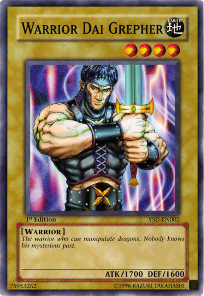 Warrior Dai Grepher [YSD-EN002] Common 