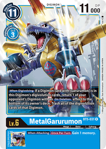 MetalGarurumon [BT5-031] [Battle of Omni] 