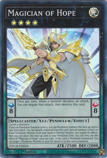 Magician of Hope [TOCH-EN024] Super Rare 
