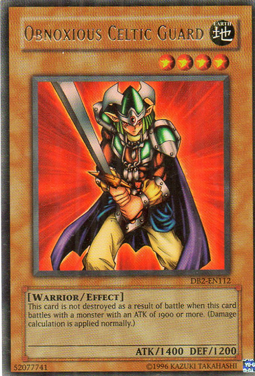 Obnoxious Celtic Guard [DB2-EN112] Ultra Rare 