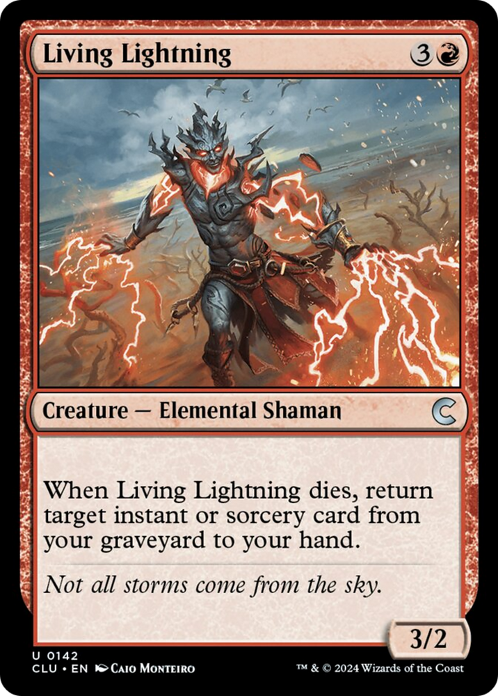 Living Lightning [Ravnica: Clue Edition] 