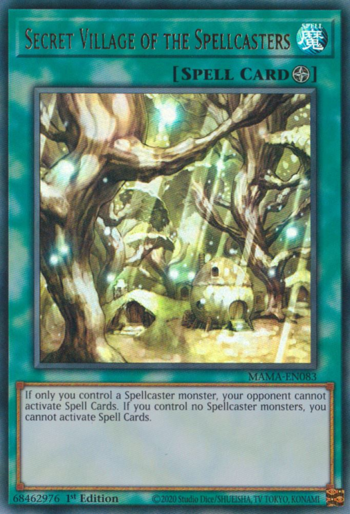Secret Village of the Spellcasters [MAMA-EN083] Ultra Rare 