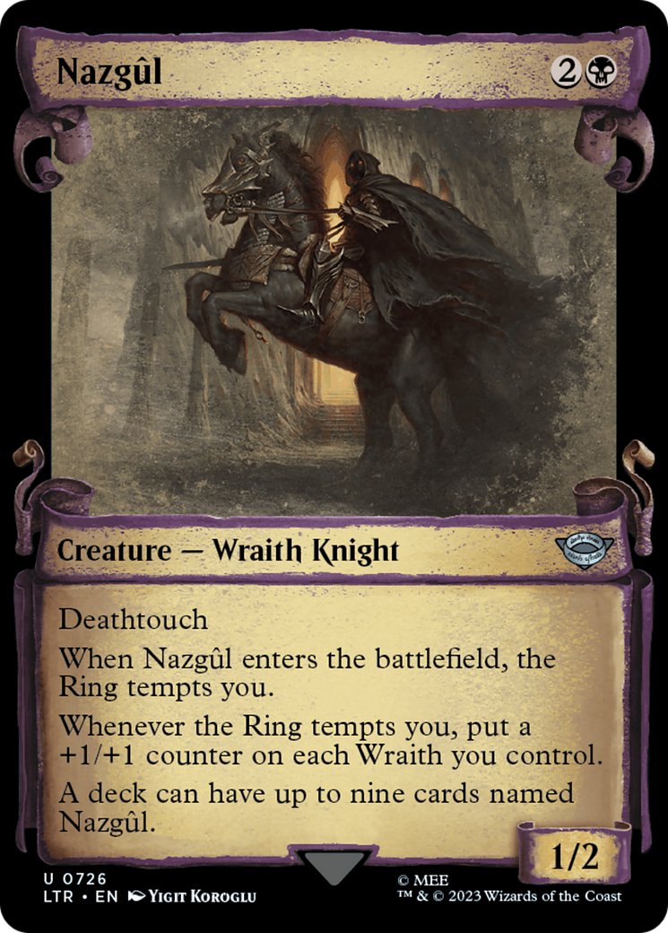 Nazgul (0726) [The Lord of the Rings: Tales of Middle-Earth Showcase Scrolls] 