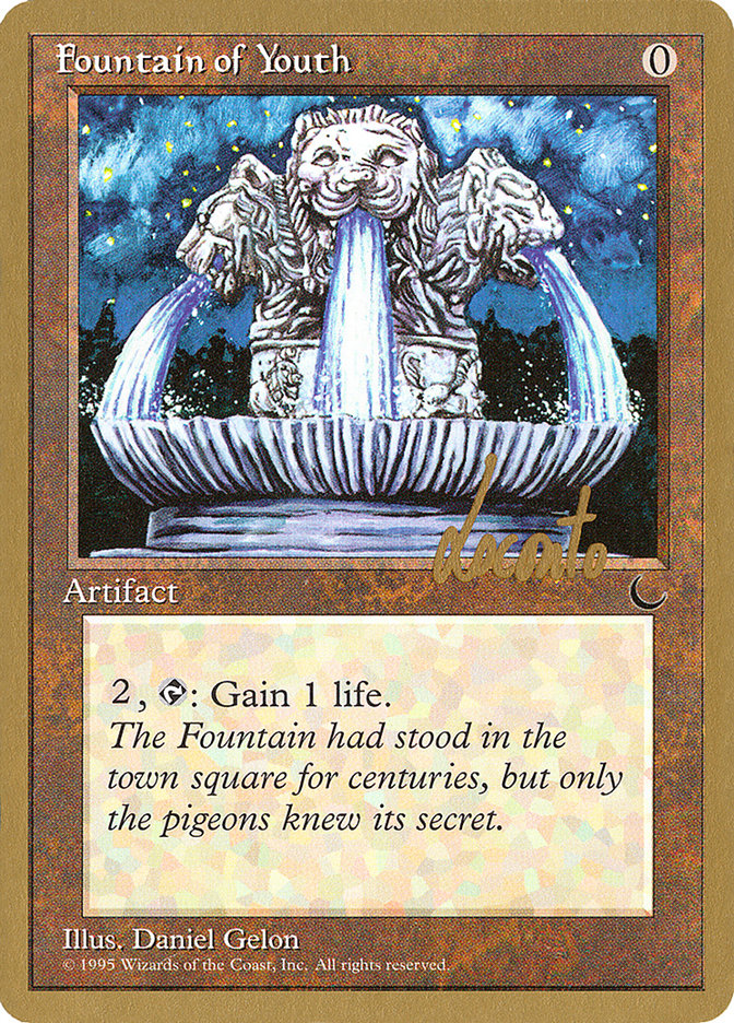 Fountain of Youth (Michael Loconto) [Pro Tour Collector Set] 