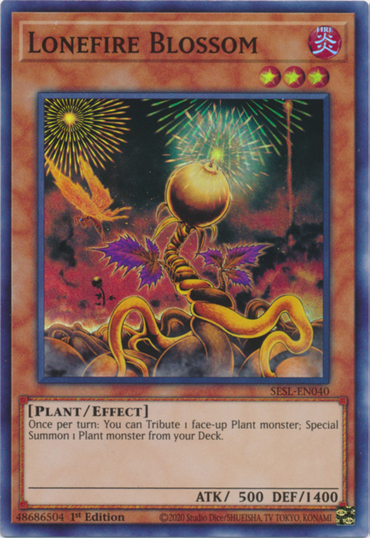 Lonefire Blossom [SESL-EN040] Super Rare 