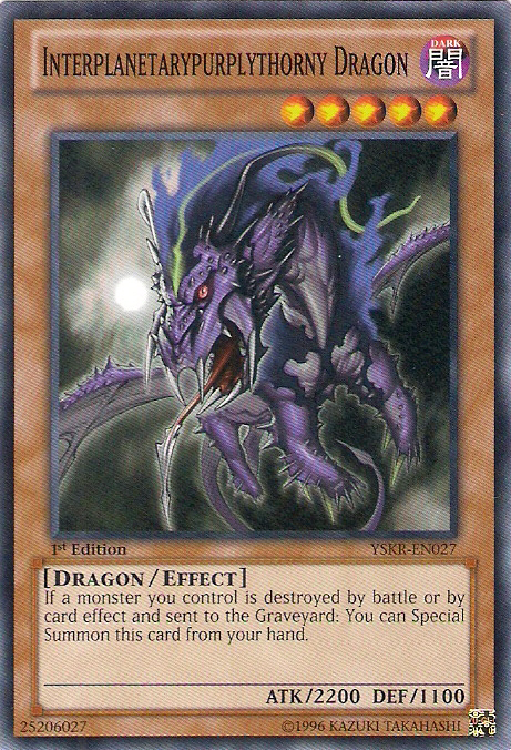 Interplanetarypurplythorny Dragon [YSKR-EN027] Common 