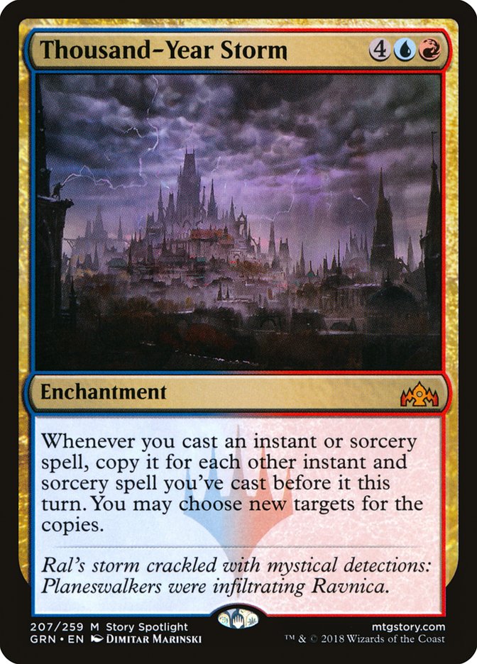 Thousand-Year Storm [Guilds of Ravnica] 