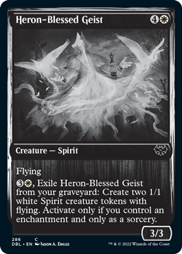 Heron-Blessed Geist [Innistrad: Double Feature] 