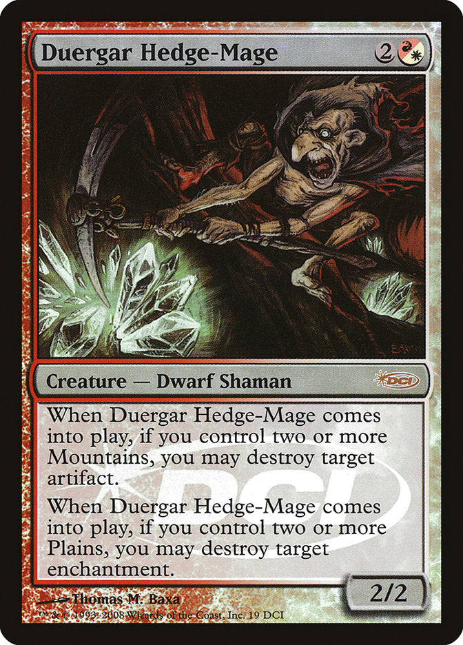 Duergar Hedge-Mage [Gateway 2008] 