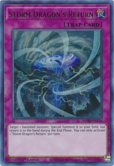 Storm Dragon's Return [MP20-EN138] Ultra Rare 