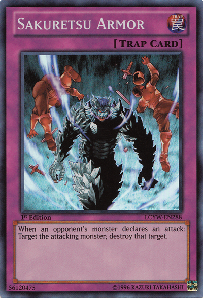 Sakuretsu Armor [LCYW-EN288] Super Rare 