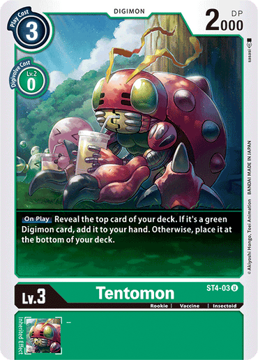 Tentomon [ST4-03] [Starter Deck: Giga Green] 