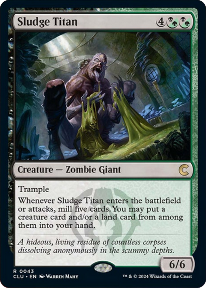 Sludge Titan [Ravnica: Clue Edition] 