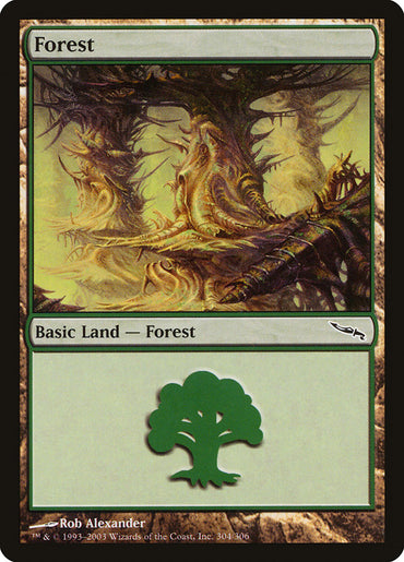 Forest (304) [Mirrodin] 