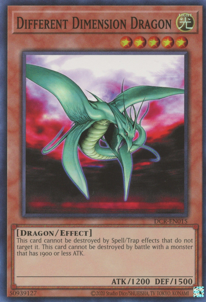 Different Dimension Dragon [DCR-EN015] Super Rare 