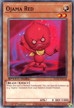 Ojama Red [SGX1-ENC10] Common 